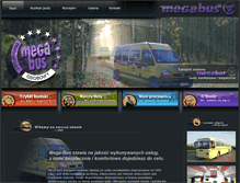 Tablet Screenshot of mega-bus.pl